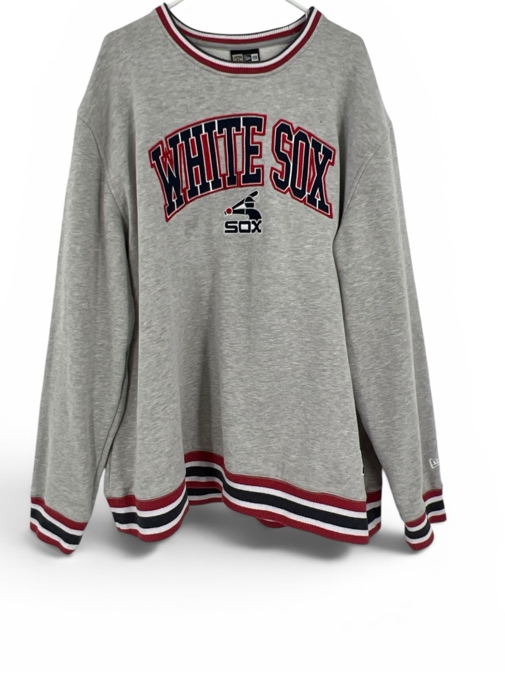 Chicago White Sox COOPERSTOWN COLLECTION NEW ERA Crew Neck Fleece 3X